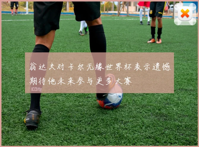 翁达夫对卡尔无缘世界杯表示遗憾期待他未来参与更多大赛